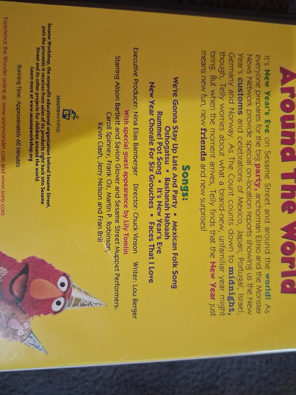 Sony Sesame Street Celebrates Around The World DVD